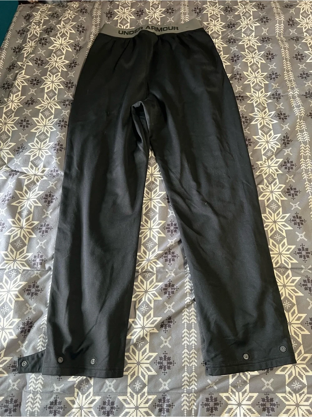 Under Armour Black Kids' Athletic Joggers